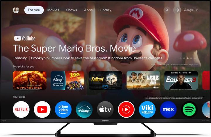 Sharp 43GR8765 Smart TV 43 Pollici 4K (43", QLED, 4K)