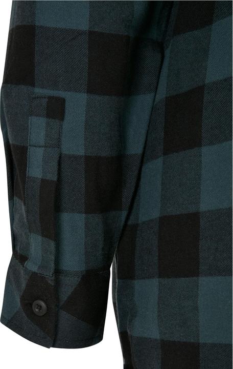 Actual product image Urban Classics Ladies Oversized Check Flannel Shirt Dress (S)