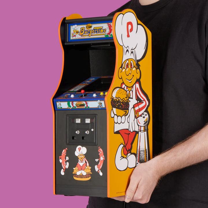 Actual product image Numskull Quarter Scale Arcade Cabinet - Burger Time