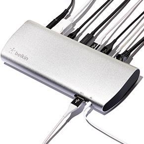 Actual product image Belkin Thunderbolt 3 Express Dock HD (USB-A, Thunderbolt, 1 ports)
