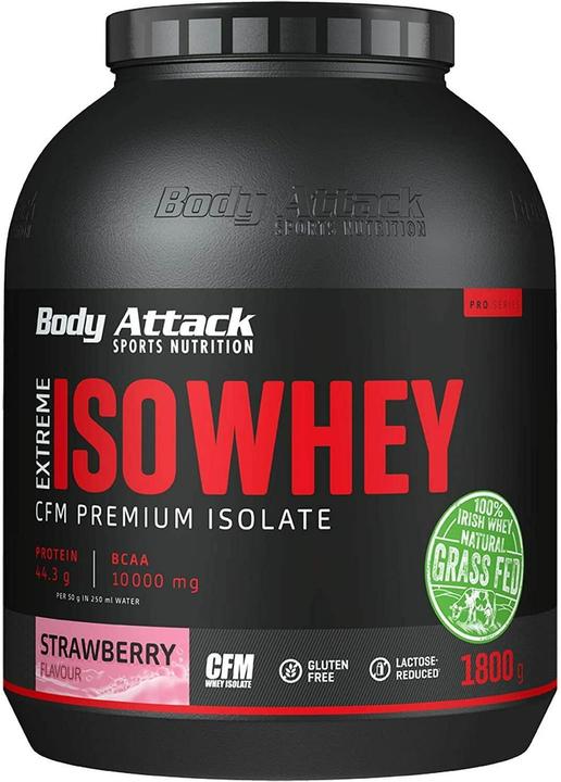 Immagine prodotto Body Attack Extreme Iso Whey Professional (Fragola, 1 pz., 1800 g)