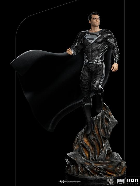 Produktbild Iron Studios JUSTICE LEAGUE -Superman Black Suit -Statuette Legacy Replica 1/4 69cm