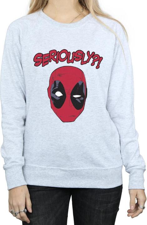 Image du produit - Sweat DEADPOOL SERIOUSLY - Femme (M)