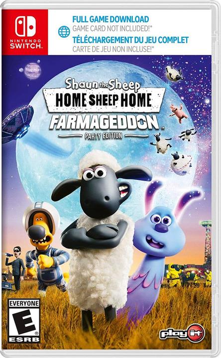Immagine prodotto Play it Shaun the Sheep: Home Sheep Home (Farmageddon Party Edition) (Import) (Switch, Switch Lite, Switch OLED, FR)