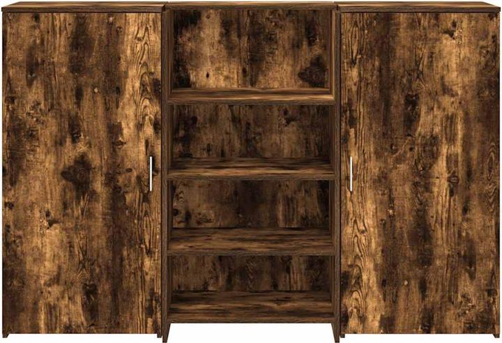 Produktbild VidaXL Empfangstheke Räuchereiche 155x50x103,5 cm Holzwerkstoff Empfangstresen