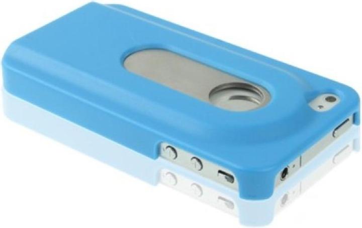 Actual product image König Design Protective Cover Hard Case Bottle Opener Case for Mobile iPhone 4 & 4S Blue (Apple iPhone 4, G4s)
