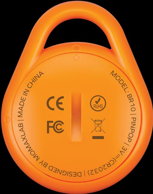 Momax Pinpop Lite - Apple Find My Tracker Orange