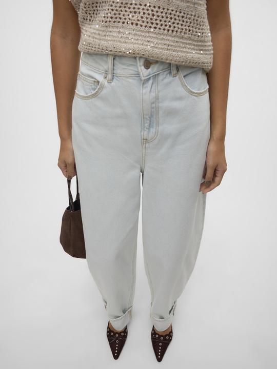 Produktbild Vero Moda VMBILLIE Hohe Taille Barrel Fit Jeans Mom Jeans (W31/L32)