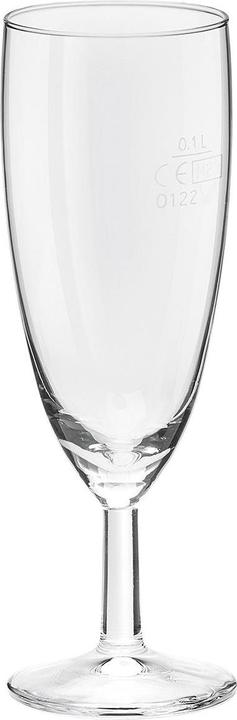 Actual product image Bormioli Rocco WELLCO champagne goblet /-/ 0.10l (10 cl, 1 Glasses, Champagne glasses)
