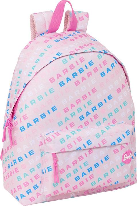 Produktbild Barbie Schulrucksack Logomania Hellrosa 33 x 42 x 15 cm