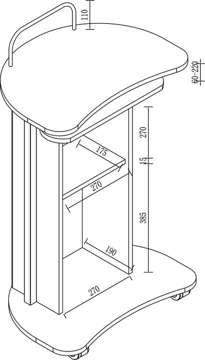 Actual product image VCM Komil (56 x 41 cm)