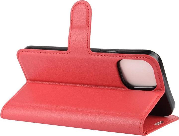 Actual product image Cover-Discount iPhone 12 mini - leather case cover red (Apple iPhone 12 mini)