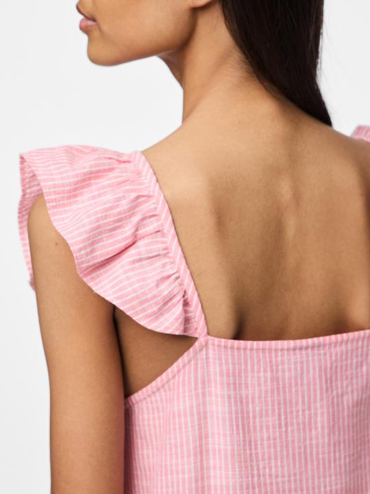 Actual product image Pieces PCAPIA Midi Kleid aus Leinengemisch (L)