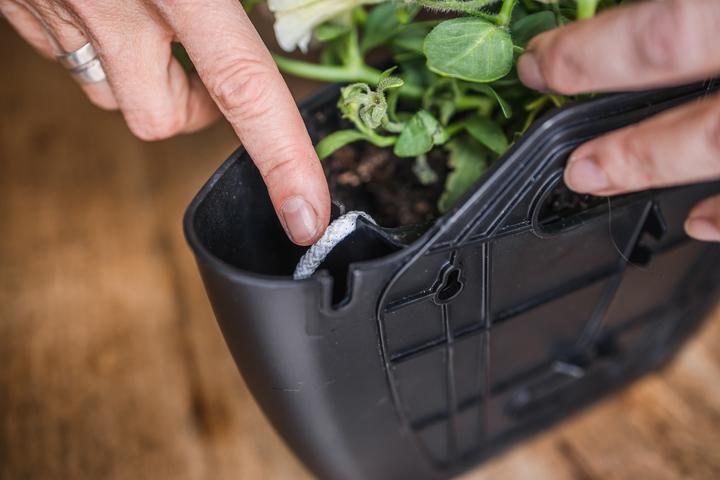 Produktbild CitySens 3er-Pack Wand-Pflanzengefäss mit automatischer Bewässerung (9 cm)