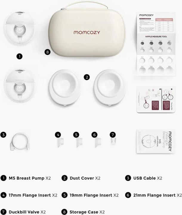 Produktbild Momcozy M5 Milchpumpe
