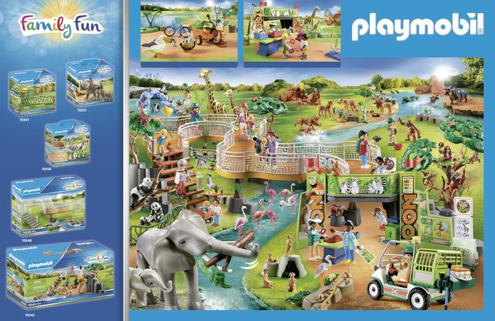 Image du produit Playmobil Parc animalier (70341, Playmobil Family Fun)