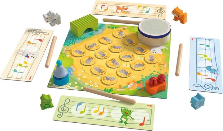 Actual product image Haba My first games sound game collection (English, Italian, German, French)