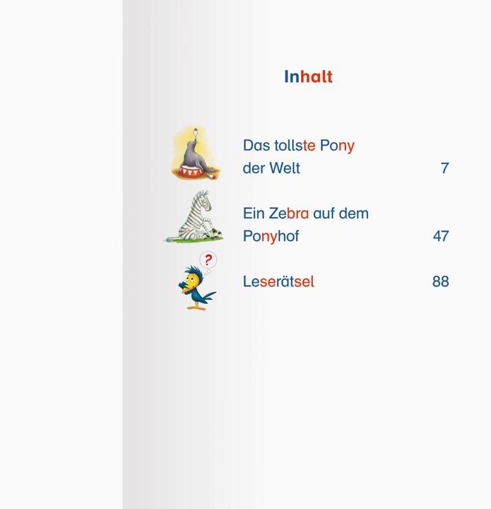 Actual product image Ravensburger Ponygeschichten – Silbe für Silbe lesen lernen - Leserabe ab 1. Klasse - Erstlesebuch für Kinder... (German, Melanie Garanin, Doris Arend, Susanne Schulte, Judith Allert, 2022)