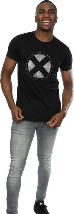 Produktbild X-Man Distressed Emblem TShirt aus Baumwolle (M)