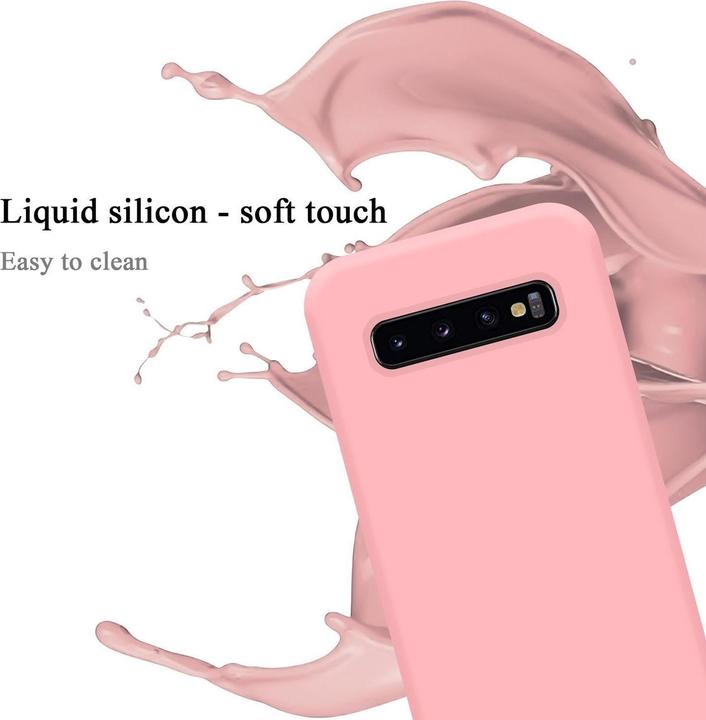 Image du produit Cadorabo TPU Liquid Silicone Case Cover (Samsung Galaxy S10+)