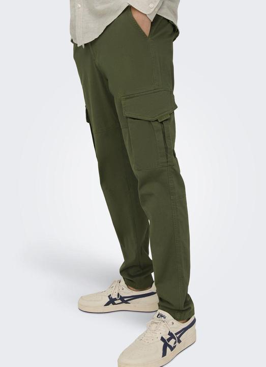 Produktbild Only & Sons Einfarbige Cargohose (30)