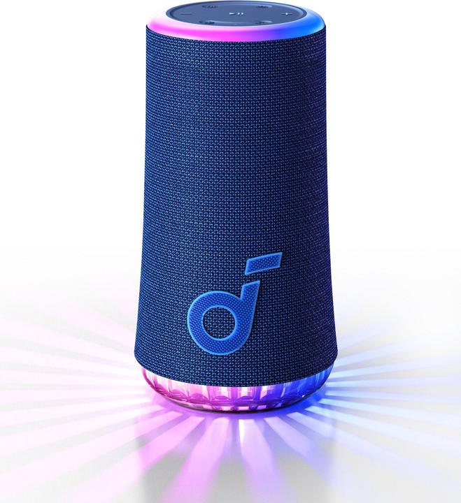 Produktbild soundcore Glow - Blue (12 h, Stromversorgung über USB)