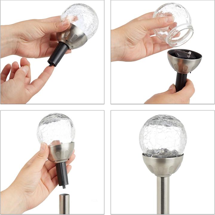 Produktbild Relaxdays Solarlampen (IP44)