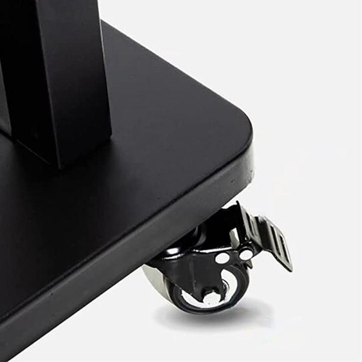 Actual product image Techly TV trolley, multifunction, height adjustable (100", 150 kg)