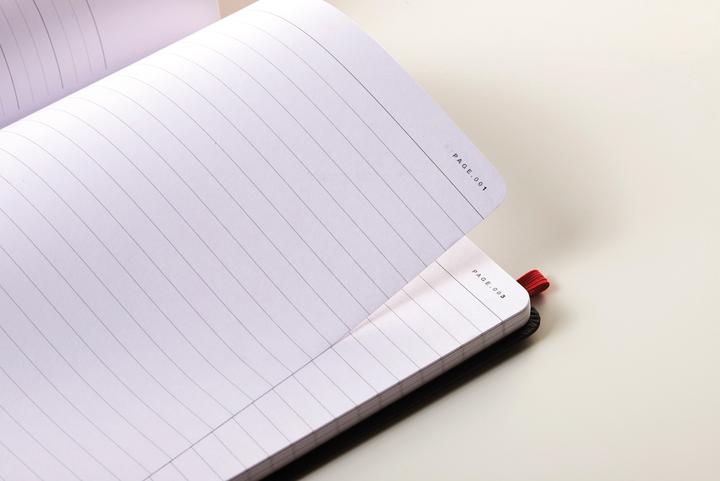 Produktbild Oxford Black n'Red Business Journal (A6, Liniert, Harter Einband)