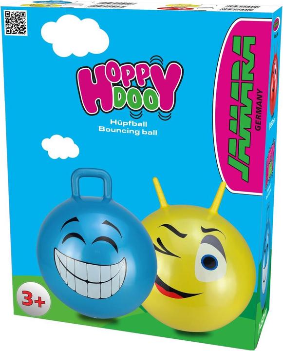 Immagine prodotto Jamara Hop Ball Smile - Palla a imbuto - Bambino/Ragazza - 1 anno(i) - Giallo - 407 g