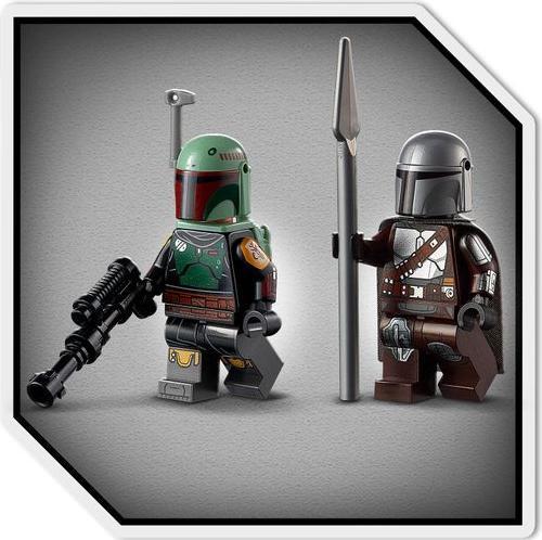 Actual product image LEGO Star Wars 75312 Boba Fett's spaceship (75312, LEGO Star Wars)