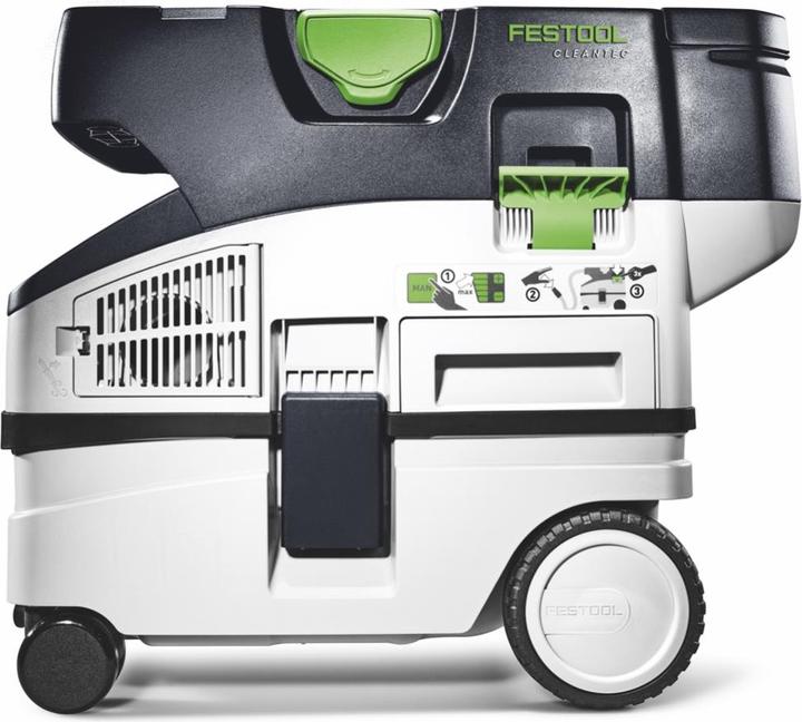 Actual product image Festool CTLC MINI I-Basic Akku Absaugmobil 36 V ( 2x 18 V ) Staubkl. L + 2x Akku 5,0 Ah - ohne (Extraction system)