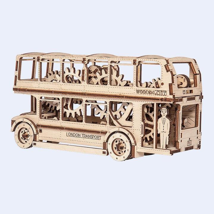 Actual product image WoodenCity London bus
