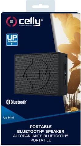 Immagine prodotto Celly UpMini 2 W Altoparlante portatile mono Nero (Batteria ricaricabile)