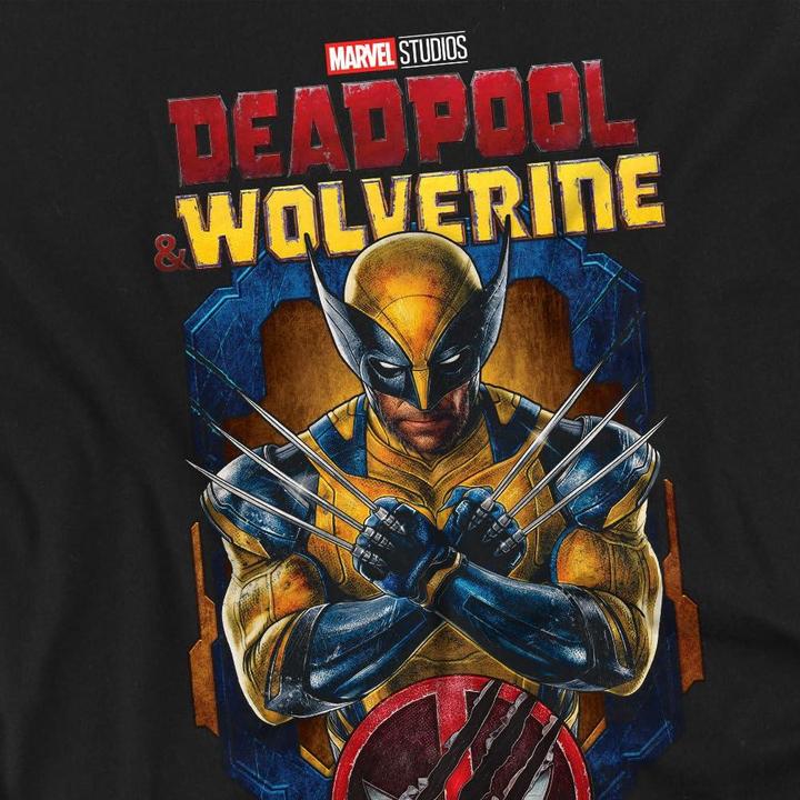 Immagine prodotto Deadpool & Wolverine Maglietta Wolverine Strappato Uomo (M)