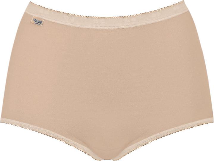 Produktbild Sloggi Damen Basic+ Maxi Slip Schlüpfer natürlich weich | 3 Stück (44, 3er Pack)