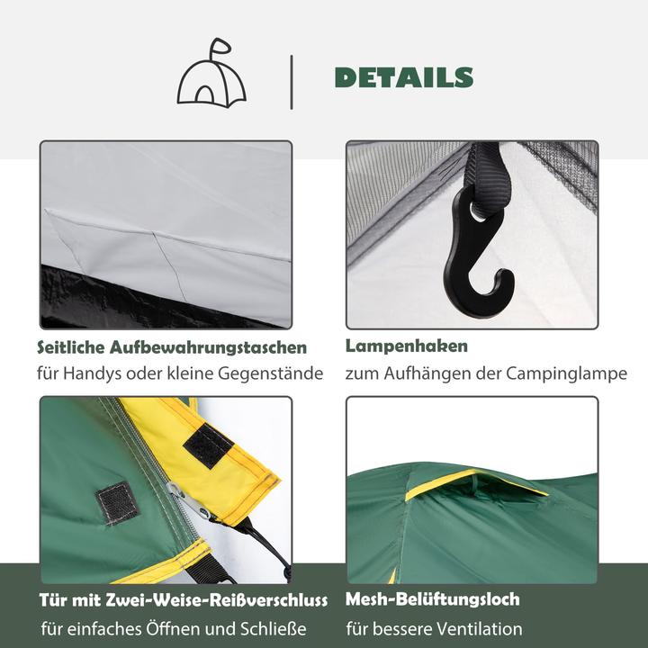 Image du produit Jamb Kuppelzelt (Tente igloo, 3.85 kg, 2 personnes)