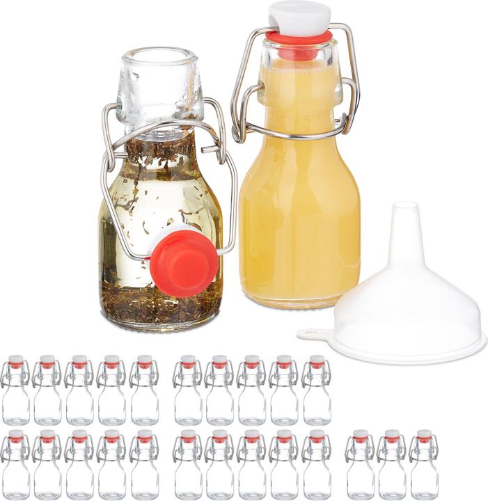 Immagine prodotto Relaxdays Set di-mini-bottiglie (25 pz., 0.05 l)