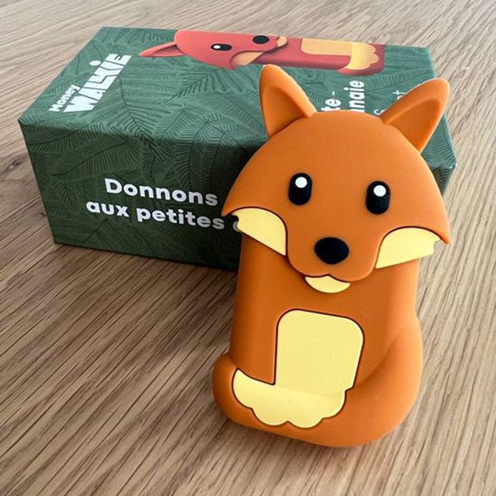 Actual product image Money Walkie Fuchs contactless wallet