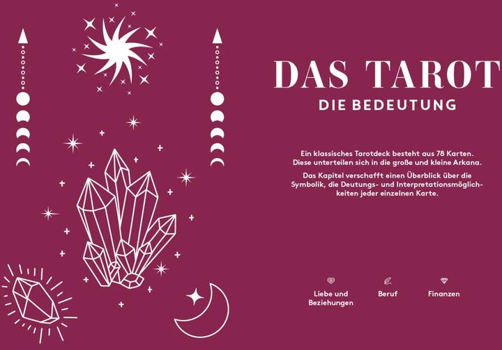 Actual product image Tarot Kartenset Dein Blick in die Zukunft (German, 2023)