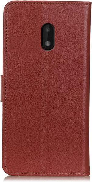 Actual product image MU Classic Litchi Leather Bookcover Series (Nokia C1 Plus)