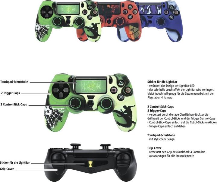 Actual product image Hama 7in1 Accessories Package Soccer (PS4)