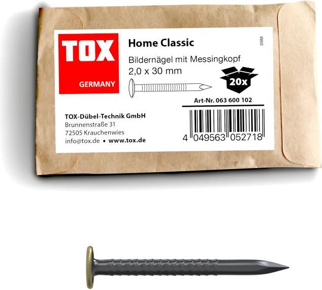 Tox Picture nail (20 Piece, 30 mm)