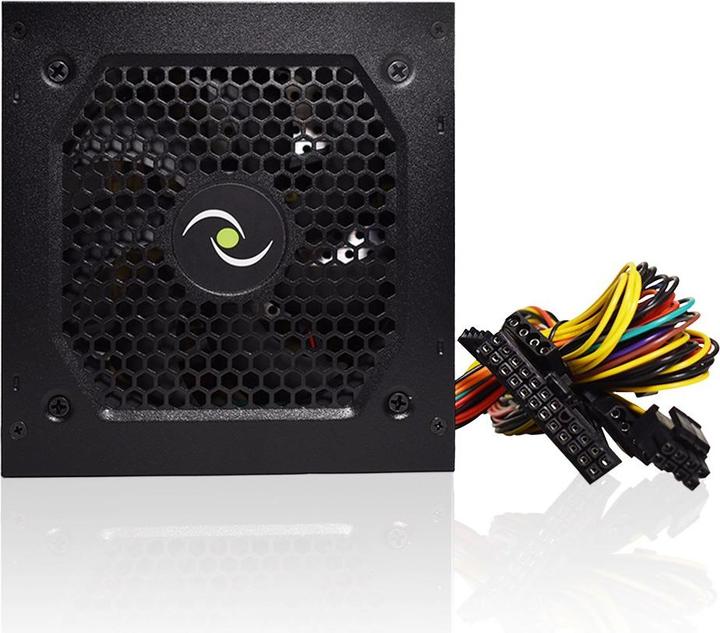 Actual product image Tecnoware ALIMENTATORE 550W 12CM FREE SILENT 2*SATA 2*MOLEX TOGHETER ON (550 W)