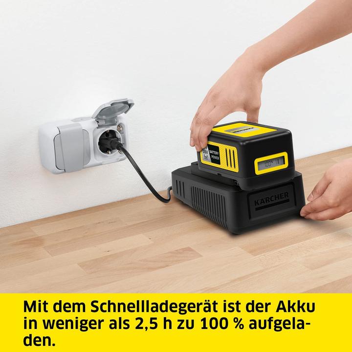 Actual product image Kärcher starter kit (18 V)