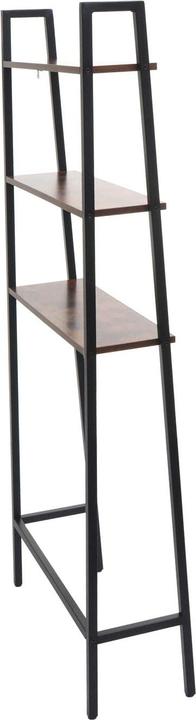 Image du produit Mendler Étagère sur pied HWC-K82, Métal industriel Bois 155x64x25cm - marron