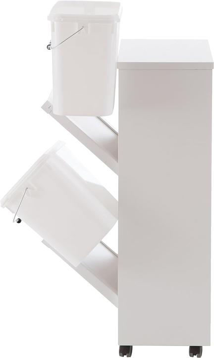 Immagine prodotto Arredamentiitalia Sistema di separazione dei rifiuti, bianco (12 l)