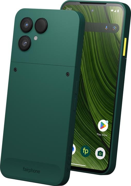 Fairphone (Gen. 6) (256 GB, Forest Green, 6.31", Dual SIM, 50 Mpx, 5G)
