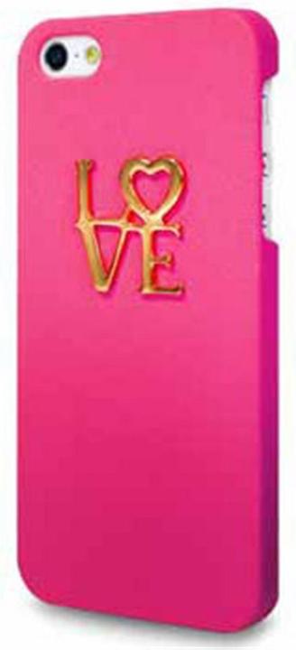 Immagine prodotto Ultra Case 'Love' - Custodia rigida per iPhone 5/5S/SE - Rosa (Apple iPhone 5, Apple iPhone 5s)