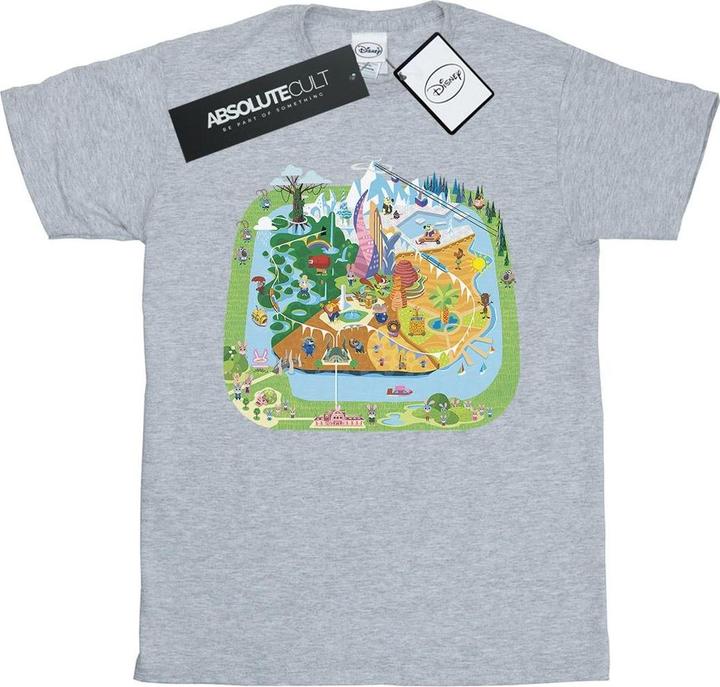 Actual product image Disney Mens Zootropolis City T-Shirt (XL)